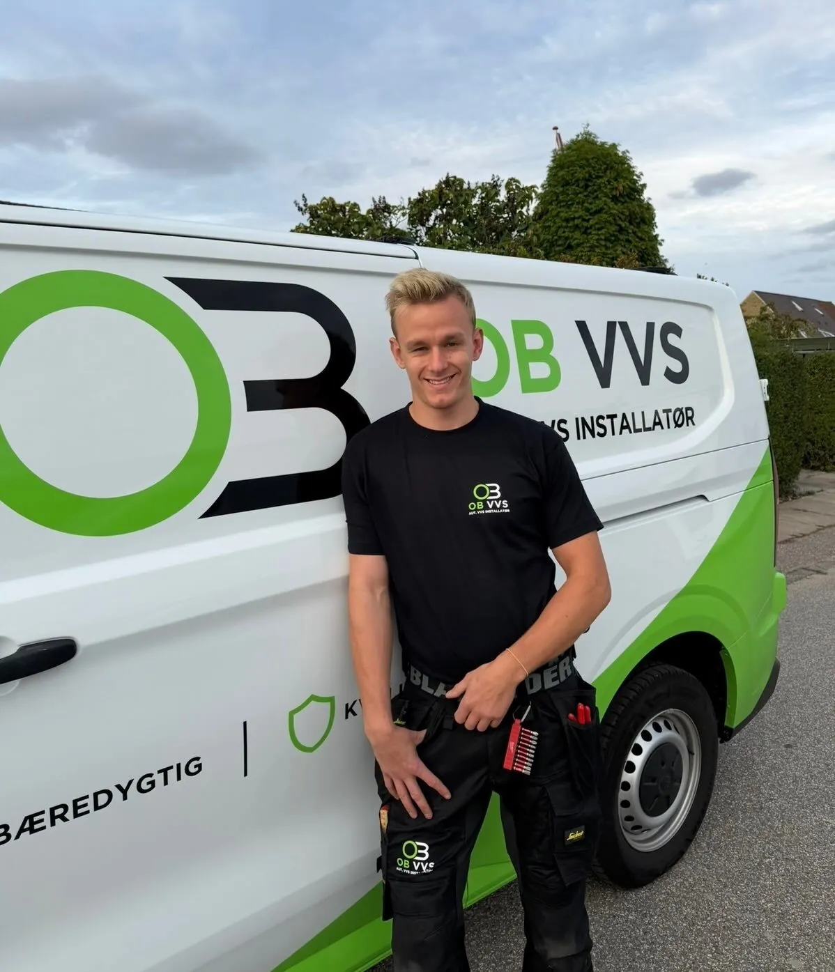Oliver Blok, autoriseret VVS-installatør og ejer af OB VVS